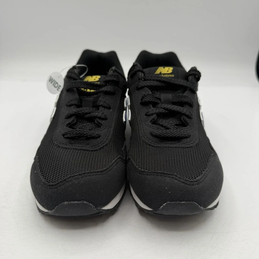 New Balance 515 Shoes YOUTH‎ Kids Sz 3 WIDE Black Blue Yellow Sneakers PC515BA